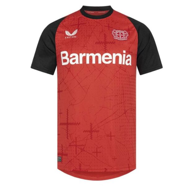 leverkusen children’s home kit jersey 2024 2025