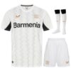 leverkusen away kids kit jersey 2024 2025