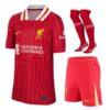 liverpool children’s home kit jersey 2024 2025