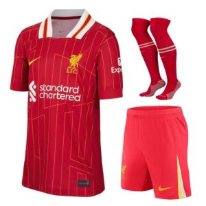 liverpool children’s home kit jersey 2024 2025