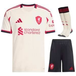 liverpool children’s away kit jersey 2025 2026