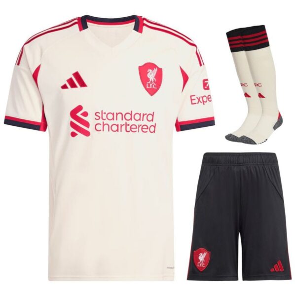 liverpool children’s away kit jersey 2025 2026