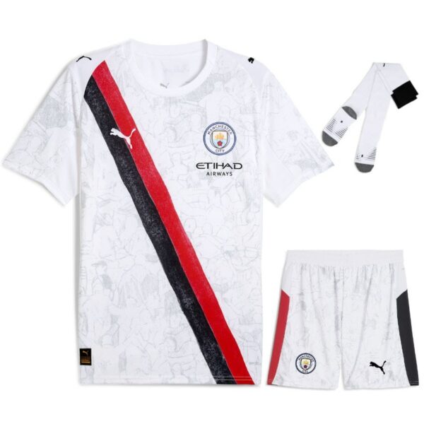manchester city kids home kit jersey 2025 club world cup