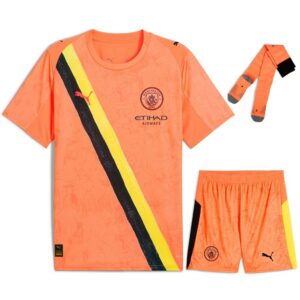 manchester city 2025 club world cup away kids kit jersey