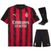 ac milan kids home kit jersey 2025 2026