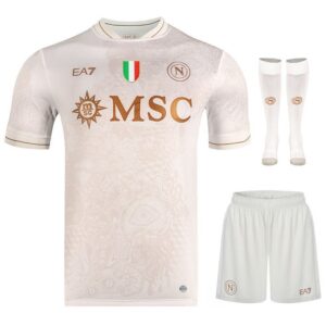 napoli away child kit jersey 2025 2026