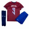 norway kids home kit jersey 2024 2025 haaland