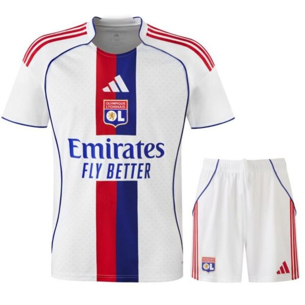 2025 2026 ol home children’s kit jersey