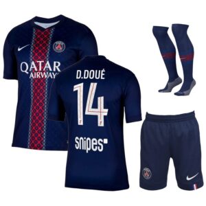 psg home kit kids jersey 2025 2026 désiré doué