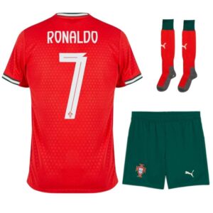 portugal home kids kit jersey 2025 2026 ronaldo