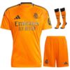real madrid 2024 2025 away children’s kit jersey