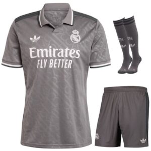 real madrid 2024 2025 third child kit shirt