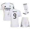 real madrid home children’s kit jersey 2025 2026 mbappe
