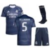 real madrid away child kit jersey 2025 2026 bellingham