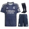 real madrid 2025 2026 away children’s kit jersey