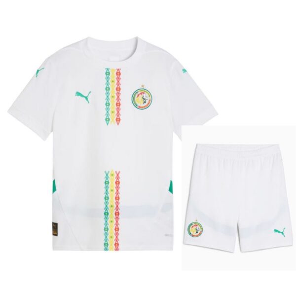 senegal home kit kids jersey 2024 2025