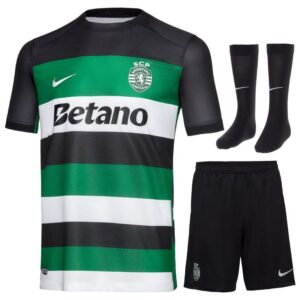 children’s sporting home kit jersey 2024 2025