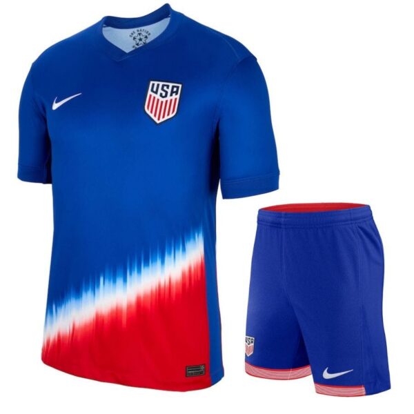 usa away kids kit jersey 2024 2025