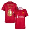 liverpool home kids jersey 2024 2025 winners trophy