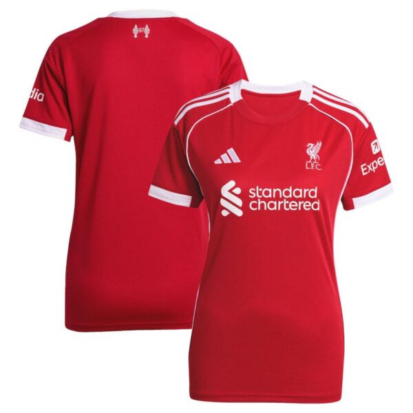 liverpool home jersey 2025 2026 women