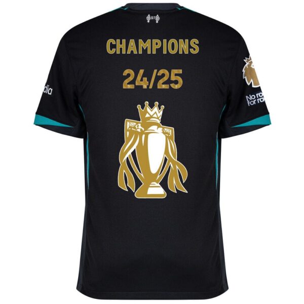 liverpool away kids jersey 2024 2025 winners trophy