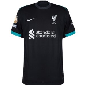 liverpool away kids jersey 2024 2025 winners trophy