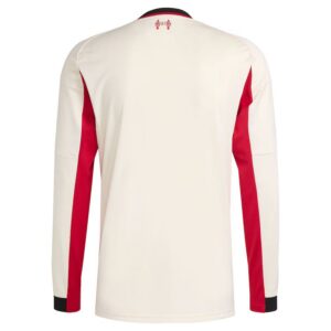 liverpool away shirt 2025 2026 long sleeve