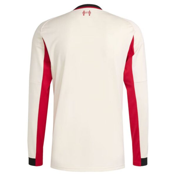 liverpool away shirt 2025 2026 long sleeve