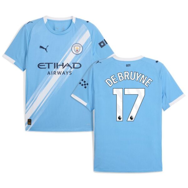 manchester city home jersey 2025 2026 de bruyne