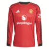 manchester united home jersey 2025 2026 long sleeve