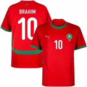 morocco home jersey 2025 2026 brahim