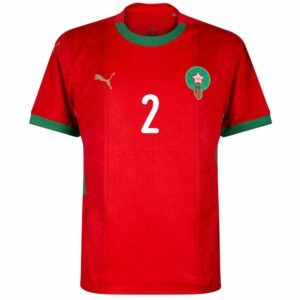 morocco home jersey 2025 2026 hakimi