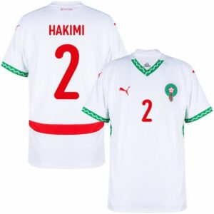 morocco away jersey 2025 2026 hakimi