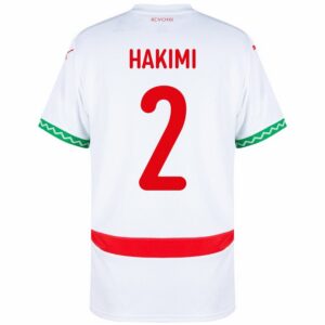 morocco away jersey 2025 2026 hakimi