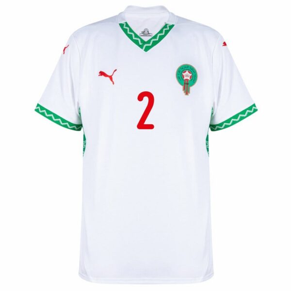 morocco away jersey 2025 2026 hakimi
