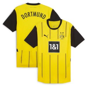 bvb dortmund home match shirt 2024 2025