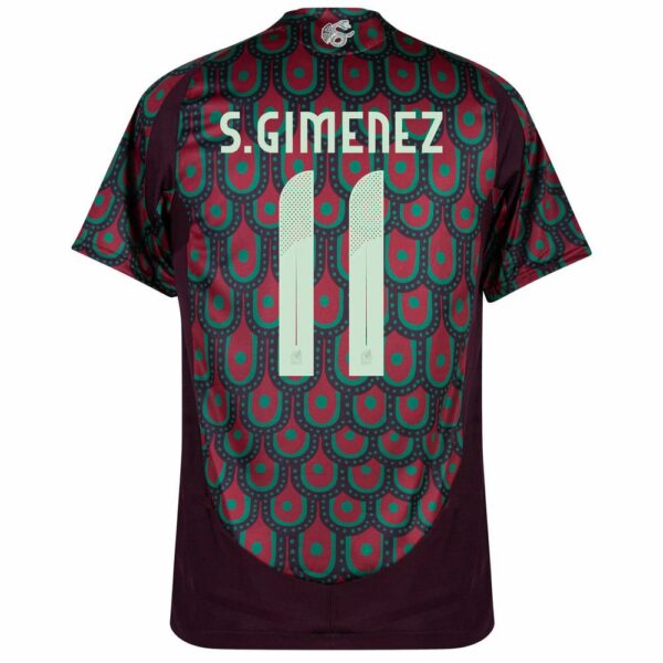 mexico home jersey 2024 2025 gimenez