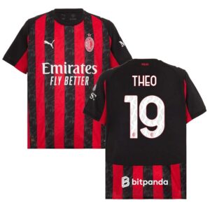 ac milan home jersey 2025 2026 theo