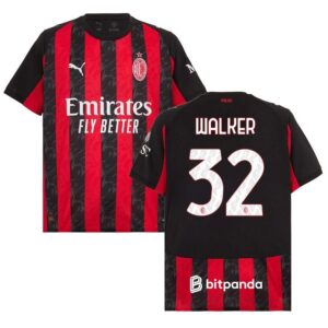 ac milan home jersey 2025 2026 walker