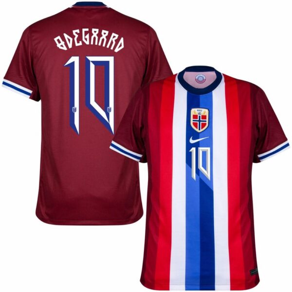 norway home jersey 2024 2025 odegaard