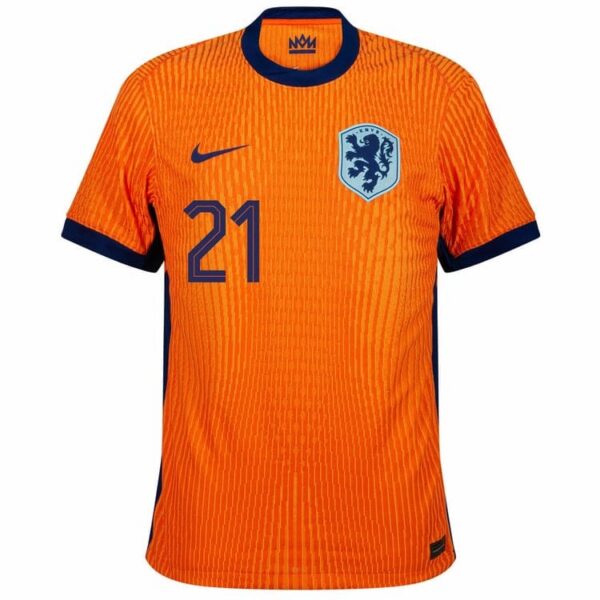netherlands 2024 2025 home jersey de jong