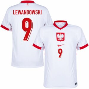 poland home jersey 2024 2025 lewandowski