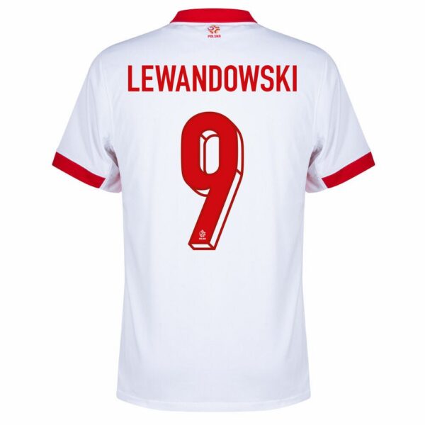 poland home jersey 2024 2025 lewandowski