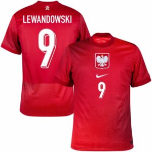 poland away jersey 2024 2025 lewandowski