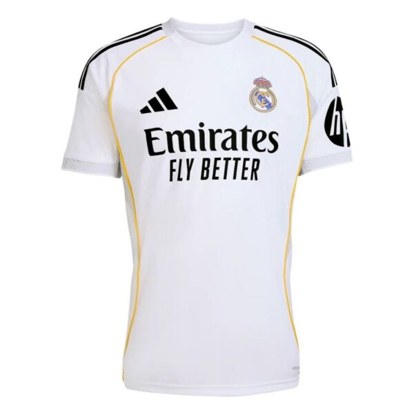 real madrid home children’s kit jersey 2025 2026 mbappe