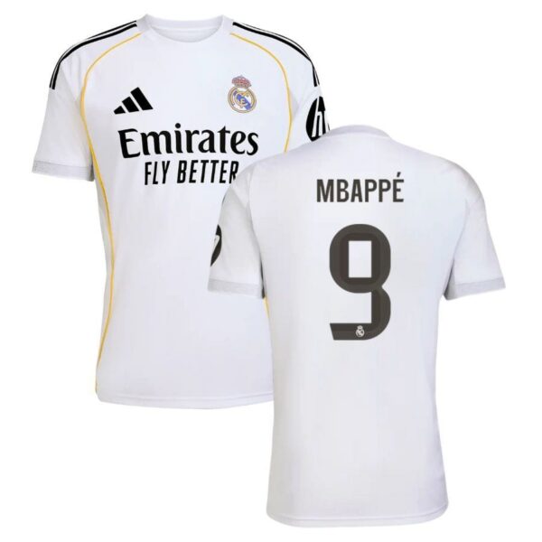 real madrid home jersey 2025 2026 mbappe