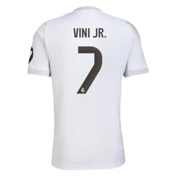 real madrid children’s home kit jersey 2025 2026 vini jr.