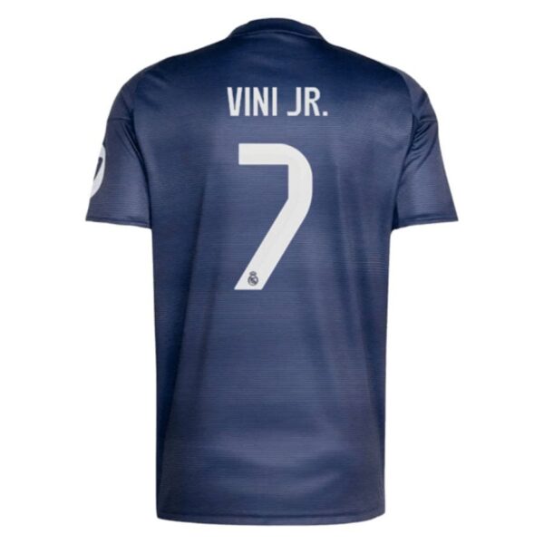 real madrid away child kit jersey 2025 2026 vini jr.
