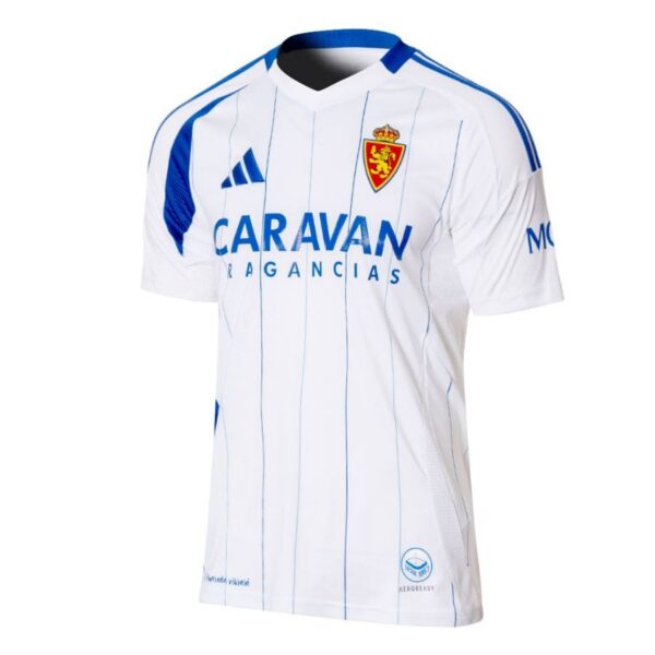 real zaragoza home jersey 2024 2025
