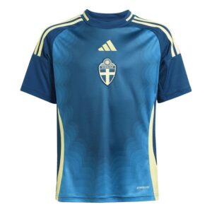 sweden euro 2025 away jersey for kids